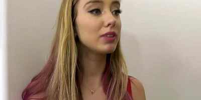 Cock-hungry girls are blow-banged by a bunch of black studs