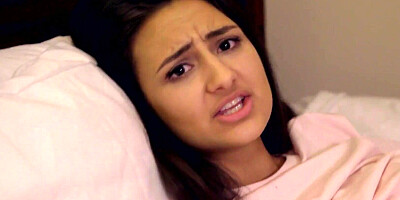 Hot and HORNY Brunette Stepsis Eliza Ibarra Gets Off FIRST on Stepbro's big dick - S7:E6