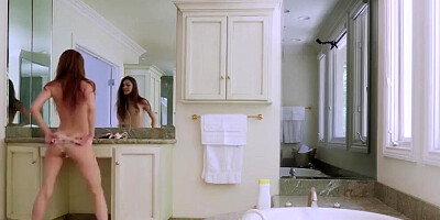 SPYFAM Stepsister Gives Stepbro Bathtub BJ