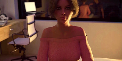 Gameplay of an adult game with some lovely babes in action