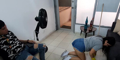 My best friend fucks the housemaid