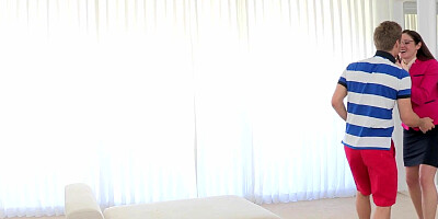 Nerdy girl and blonde are fingering and licking each other's pussy