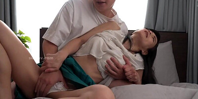 Mature Lady And Boy Reduced Mosaic