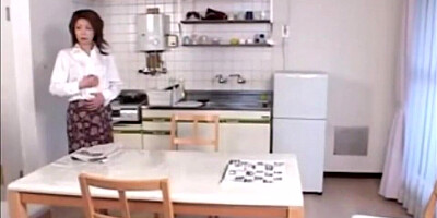 Ayano is fucked by her stepson after being caught masturbating