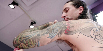 Bella Rossi is craving for some cock after the wrestling