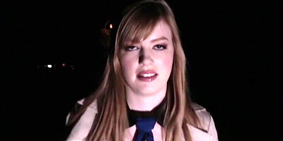 Dolly Leigh sucks and rides that dick nicely in a POV video