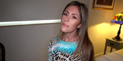 Remarkable babe Alexa Vega is showing skills on that big shaft