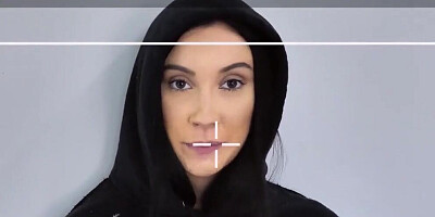 Blonde and brunette fucking with a hung dude in 3some