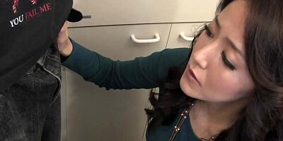 Submissive Asian MILF enjoys while having that wet cherry fingered