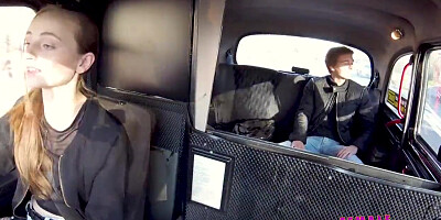 Female Fake Taxi Fuck me in my fishnet stockings