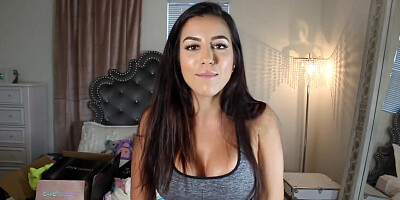 TRYING ON ALL MY SEXY OUTFITS. TOO HOT FOR YOUTUBE!