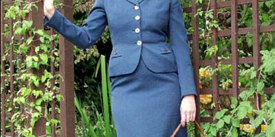 Slideshow with horny mature woman Miss Jones posing for the camera