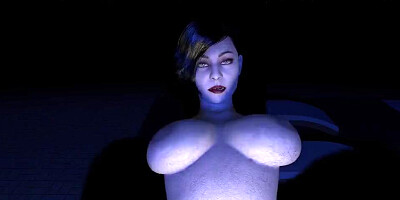 Alcina Dimitrescu rides Reverse Cowgirl : Resident Evil Village Hentai Parody