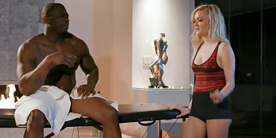 DarkX Petite Teen Massages my BBC