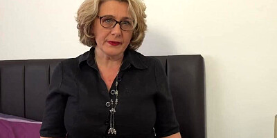 AuntJudys- Home Alone with your Big Tit BBW Step-Auntie Camilla Creampie (POV)