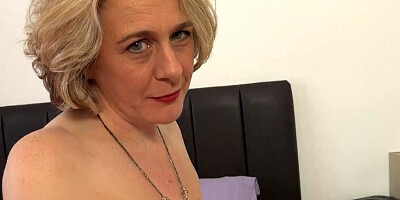 AuntJudys- Home Alone with your Big Tit BBW Step-Auntie Camilla Creampie (POV)