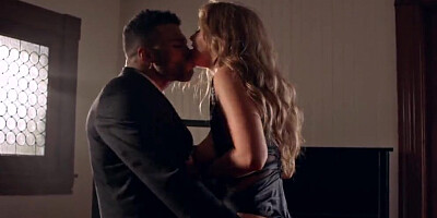 Delightful babe Lena Paul is fucked on the floor by Troy Francisco