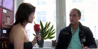 Blonde MILF sucks a dick in the car and gets fucked