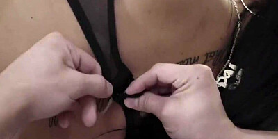 Watch my Stepsis Cry for me while I Fuck her