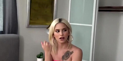 Nubiles Porn - Kiara Cole: Tatted Blonde Step-Sis Demands Stick In