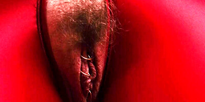 MILF StepMother seduce you in spandex, showing hairy pussy. Dirty talk teasing by curvy hot pin up blonde Arya Grander