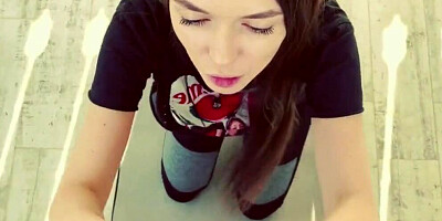 Fit Babe Gets Creampied By Step Brother - Natalissa