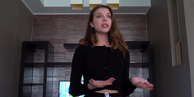 Step Sister Asked To Help Her Shoot Anal Porn For Her Girlfriends