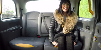 Fake Taxi Busty hot cock hungry cheating girlfriend fucked