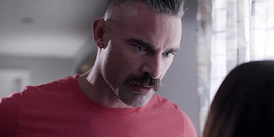 Daddy's little teen girl finally decided to go down on him and bang his cock