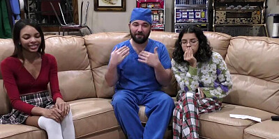 Step Into Doctor Tampas Body & Glove In As Solana Undergoes Her Mandatory Cheerleading Physical Including Gynecological Exam At You're Gloved Hands @ Doctor-Tampa.com