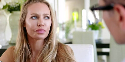 Stunning MILF Nicole Aniston is tit-fucked and shagged by husband's brother