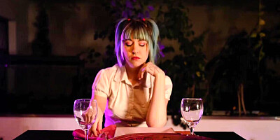 Bald lad with a goatee is fucking an alternative stacked babe