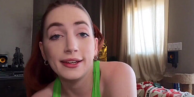 BadDaddyPOV - Sexy Stepdaughter Aria Carson Begs To Have Her Pussy Fucked