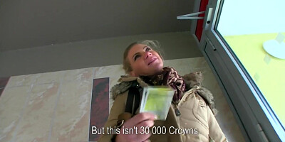 Gorgeous Czech Blonde is Picked up on the Bus for Public Sex