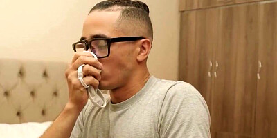 Cousin caught smelling his stepsisters' underwear