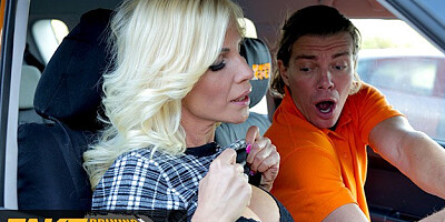 Fake Driving School Blonde MILF Tiffany Russo Fucks for Licence