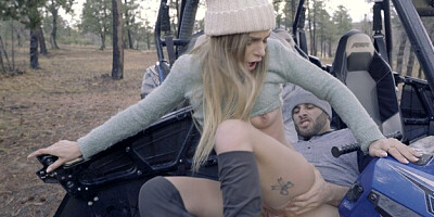 Two slutty teen chicks are swapped between boyfriends in a lustful foursome