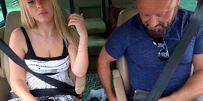 Im Auto angefangen am Meer beendet