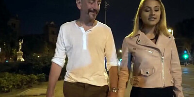 Steamy Latina cougar is having genital interaction with a lucky man