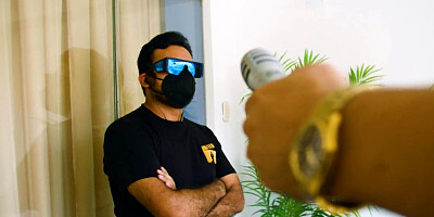 Smoking hot Venezuelan babe is riding horny dude's hard schlong