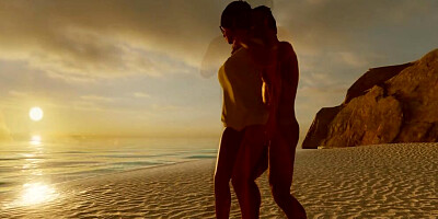 3DXChat - Romantic California - Wet Mommy (Relax version)