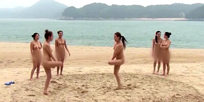 Asian girls are wrestling naked in this kinky adult quiz