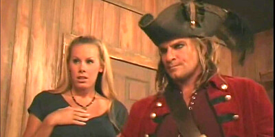 Bikini pirates, adult movie with Evan Stone, Nicole Sheridan, Randy Spears & Rebecca Love