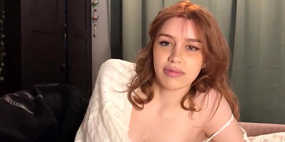 Step-Sis Shows Me How To Screw Then Begs for Creampie