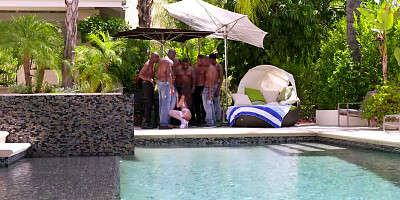 Jules Jordan - Riley Reid Interracial Gangbang