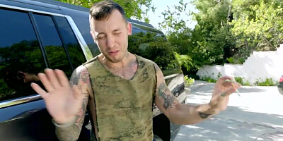 Dad Fucks her Young Step-daughter and his Client