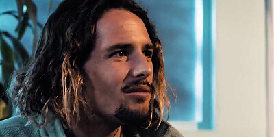 Surfer dude seduced his adorable blonde next-door neighbor into playing carnal games