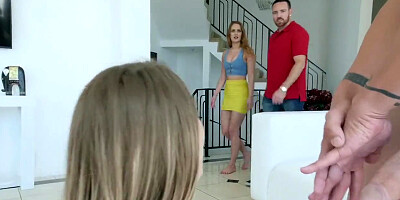 Tight Teen Revenge Fuck with BFFs Daddy