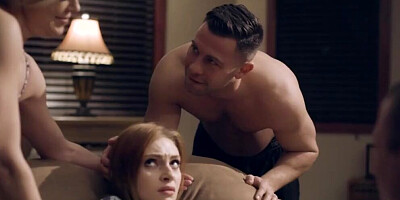 PURE TABOO Step-Parents & Step-Bro Welcome New Sister