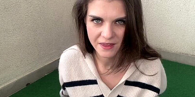 Breastfeeding Step Mother with cumming big cock was caught by her Step Son